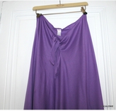 Thumbnail for your product : Eres Purple Cotton Skirt