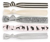 Thumbnail for your product : Kitsch 'The Cat's Meow' Hair Ties (5-Pack) (Girls)