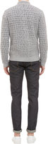 Thumbnail for your product : Barneys New York Textured Croc-Pattern Baseball Jacket