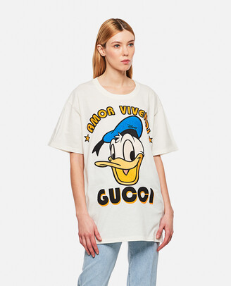Gucci Disney x Donald Duck T-shirt - ShopStyle