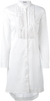 Brunello Cucinelli - long-length shirt - women - coton/Polyamide/Spandex/Elasthanne - XL