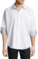 Thumbnail for your product : Robert Graham Long-Sleeve Woven Sport Shirt, White