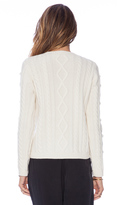 Thumbnail for your product : RED Valentino Cable Knit Sweater