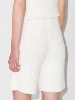 Thumbnail for your product : Missing You Already Towelling-Effect Knitted Shorts