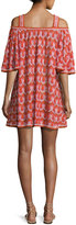 Thumbnail for your product : Missoni Mare Cold-Shoulder Coverup Dress, Pink