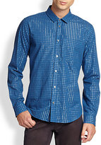 Thumbnail for your product : Marc by Marc Jacobs Lurex Gingham Sportshirt