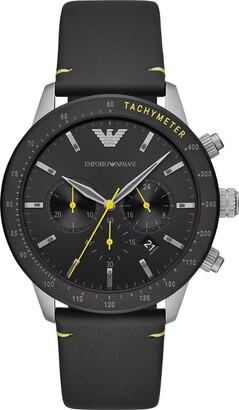 Emporio Armani Watch Leather | ShopStyle