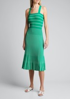 Thumbnail for your product : Alexis Bess Striped Sleeveless Long Dress