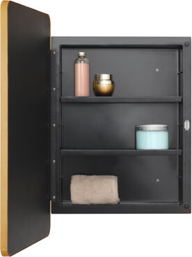 Ebern Designs Framed Medicine Cabinet with 2 Adjustable Shelves