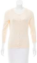 Thumbnail for your product : Carolina Herrera Cashmere Button-Up Cardigan