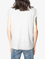 Thumbnail for your product : Zadig & Voltaire Antonia cotton and modal-blend T-shirt