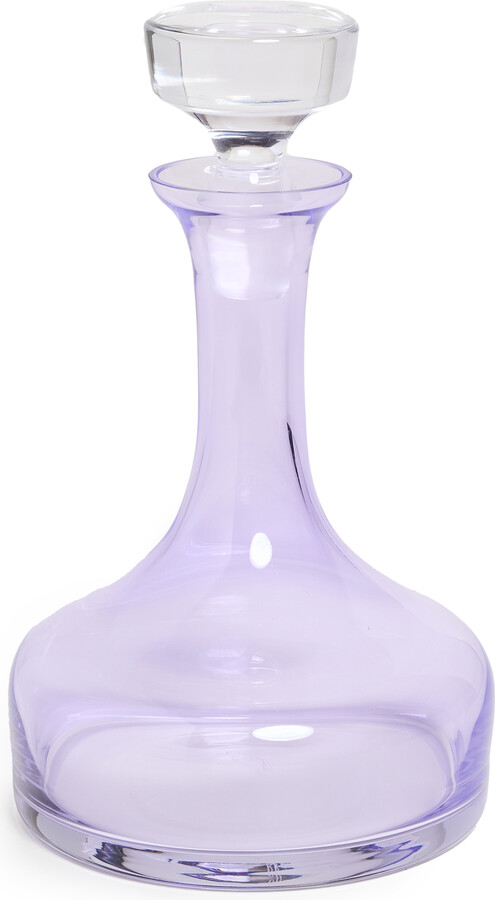 Estelle Colored Glass Vogue Decanter