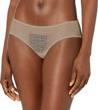 DKNY Womens Womens Modern Lace Trim Hipster Hipster Panties