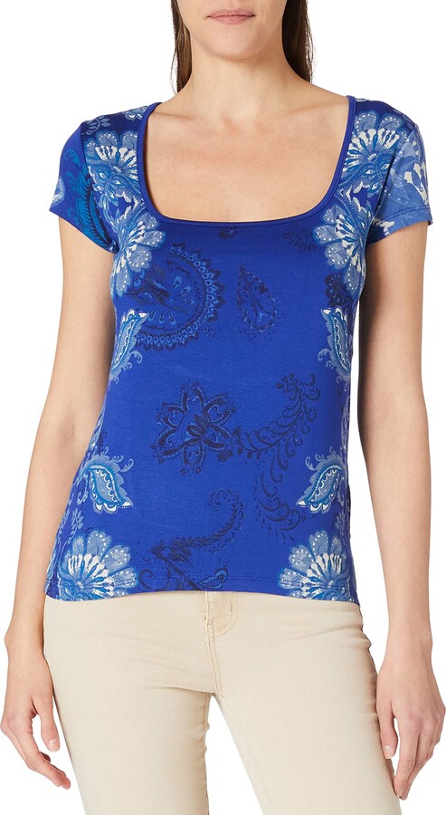 Visiter la boutique DesigualDesigual Girl Knit T-Shirt Short Sleeve TS_Sacramento Fille 