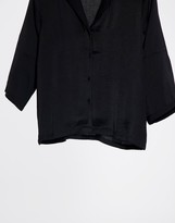 Thumbnail for your product : JDY RAPPA 3/4 sleeve shirt in black