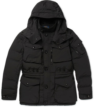 Polo Ralph Lauren Quilted Canvas Hooded Down Coat