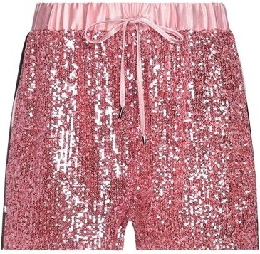 pink glitter shorts