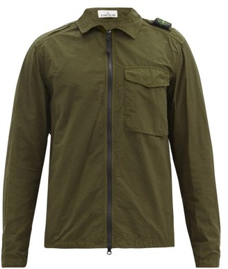 Stone Island Green Men S Jackets Shop The World S Largest Collection Of Fashion Shopstyle