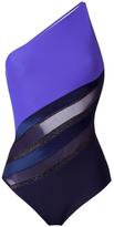 La Perla - maillot Diagonal Touch - women - Nylon/Spandex/Elasthanne - 34B