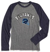 Thumbnail for your product : Outerstuff 'NFL - Seattle Seahawks' Raglan Sleeve Graphic T-Shirt (Big Boys)