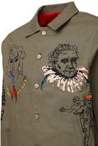 Thumbnail for your product : Kidsuper Studios Embroidered Cotton Denim Jacket