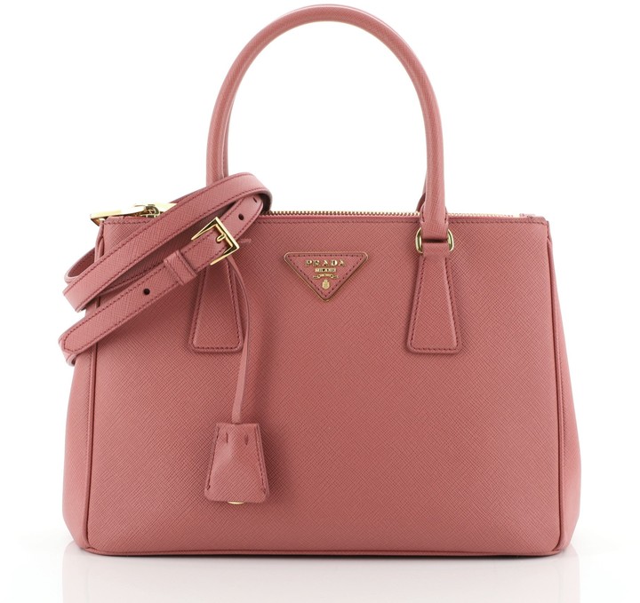 prada double saffiano leather tote