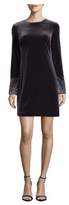 Thumbnail for your product : Calvin Klein Embellished Bell-Sleeve Shift Dress