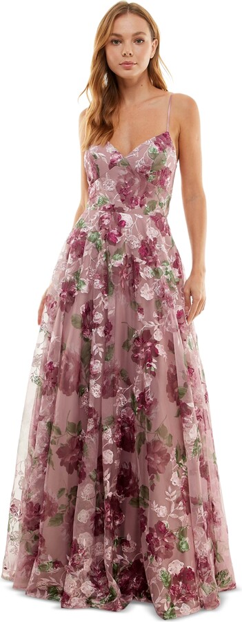 Macy's pink lace dress