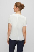 Thumbnail for your product : HUGO BOSS Gently tailored crepe top
