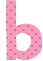 Thumbnail for your product : Fantabulous Fabric Letter e