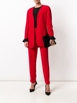 Moschino Pre-Owned Relaxed Open Blazer