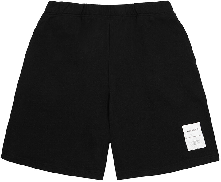 Norse Projects Vanya Tab Series black cotton shorts - ShopStyle