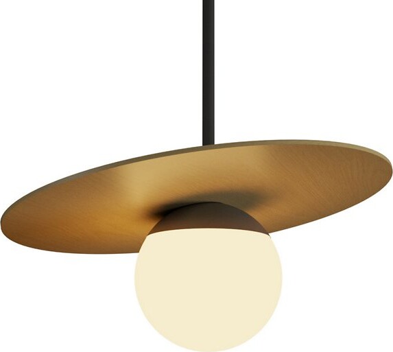 Accord Lighting Orbit Pendant Light in Brown Size: Small