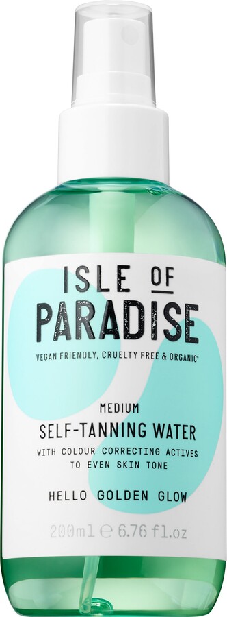 Isle of Paradise Self Tanning Drops - Color Correcting Self Tan Drops for  Gradual Glow, Vegan and Cruelty Free, 1.01 Fl Oz medium