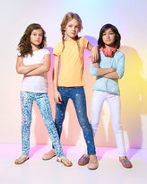 Thumbnail for your product : Joe's Jeans Floral Jean Leggings, Blue, Girls' 7-14