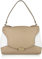 Thumbnail for your product : Nina Ricci Two-tone leather shoulder bag