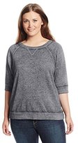 Thumbnail for your product : Calvin Klein Performance Women's Plus-Size Lightweight Sweatshirt