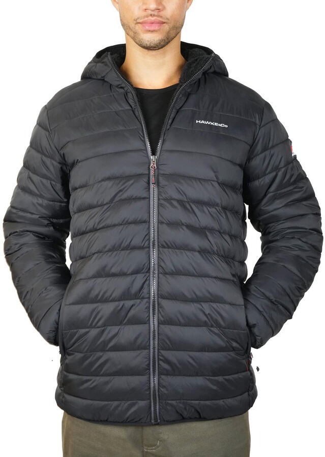 Hawke & Co Men's Sherpa Lined Puffer Jacket ShopStyle