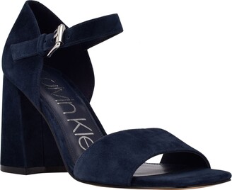 Calvin Klein Blue Women's Sandals | Shop the world's largest 