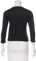 Thumbnail for your product : Magaschoni V-Neck Long Sleeve Top