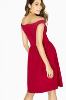 Thumbnail for your product : Little Mistress Madison Gathered Prom Dress With Embellishment