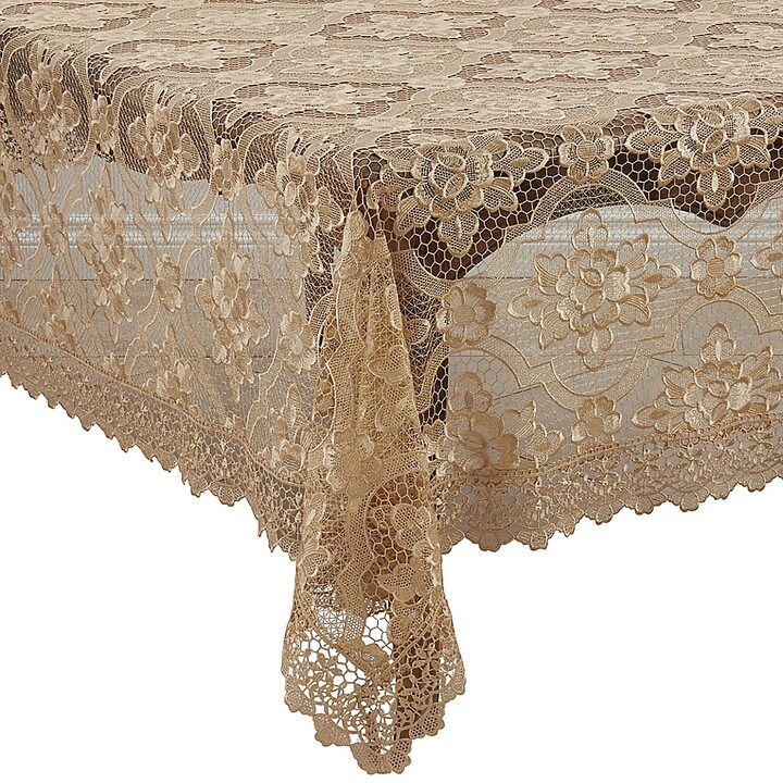 NEW 70 X 144 Oval/Harbox3,05 Brand New Vintage Colonial Lace Tablecloths 