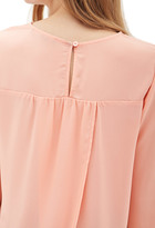Thumbnail for your product : Forever 21 Woven Open-Back Blouse