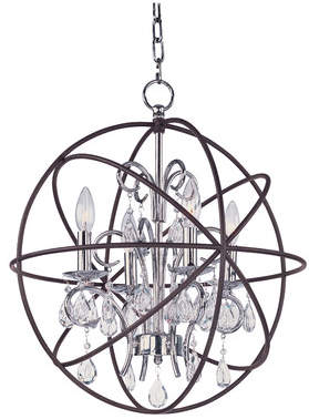 Alden Willa Arlo Interiors 4-Light Globe Chandelier