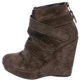 Thumbnail for your product : Stuart Weitzman Wildchild Suede Wedge Boots