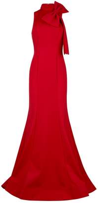 Jovani Bow Neck Gown