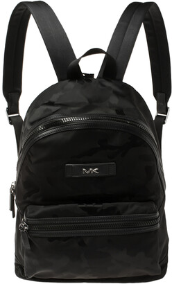 kent floral nylon jacquard backpack