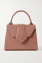 Thumbnail for your product : MEHRY MU Fey Croc-effect Leather Tote - Antique rose