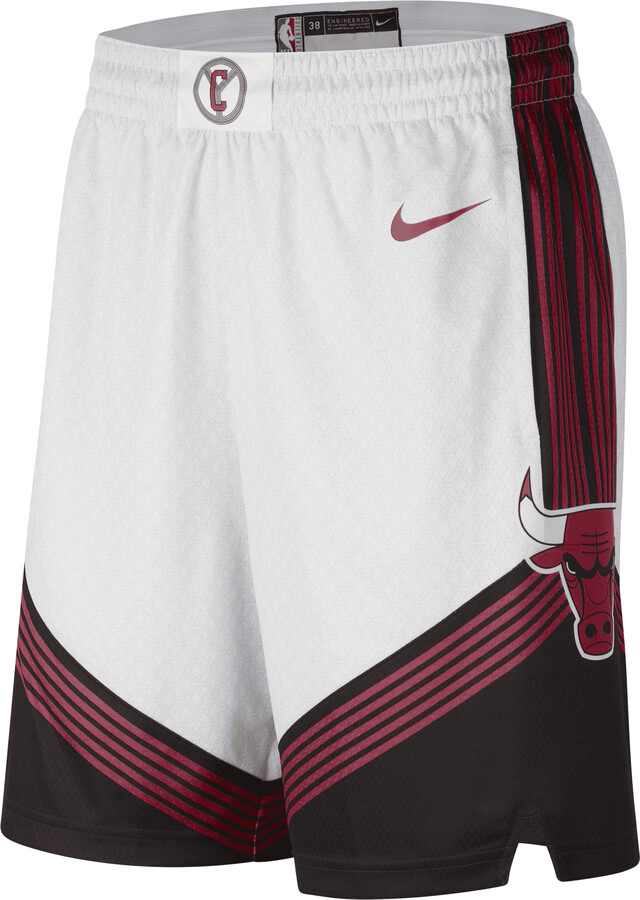 Nike Chicago Bulls City Edition Men's Dri-FIT NBA Swingman Shorts in White  - ShopStyle