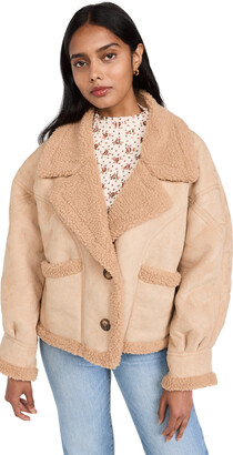 Moon river sherpa jacket Clearance